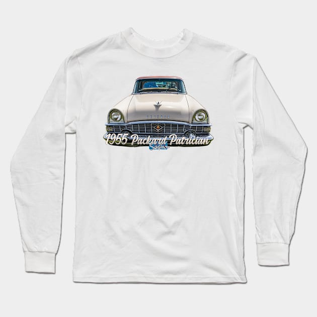 1955 Packard Patrician Sedan Long Sleeve T-Shirt by Gestalt Imagery